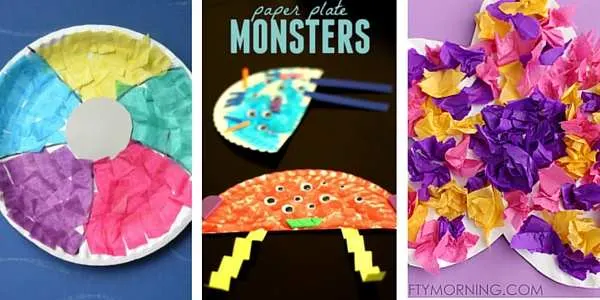 paper plate crafts for toddlers 4