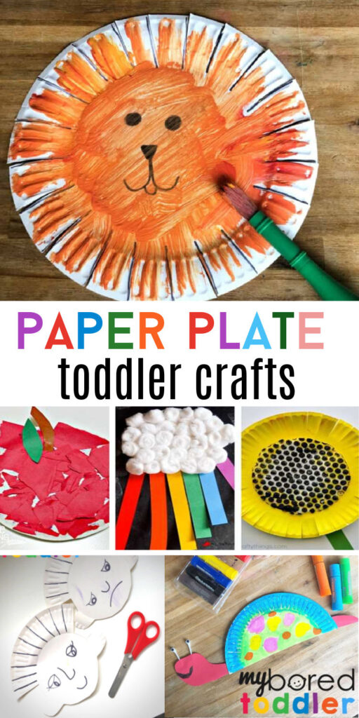 Paper Plate Crafts for Toddlers - My Bored Toddler