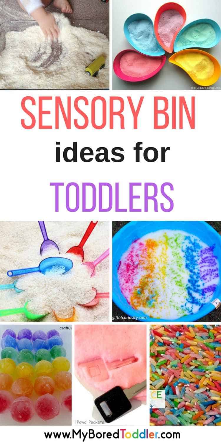 Sensory Bins For Toddlers 6o Sensory Bin Ideas My Bored Toddler