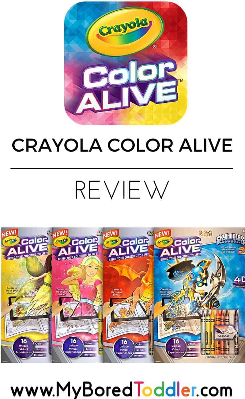 crayola color alive review pinterest