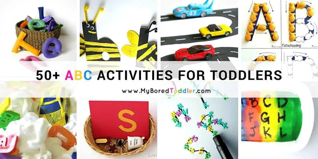 50 ABC Activities For Toddlers