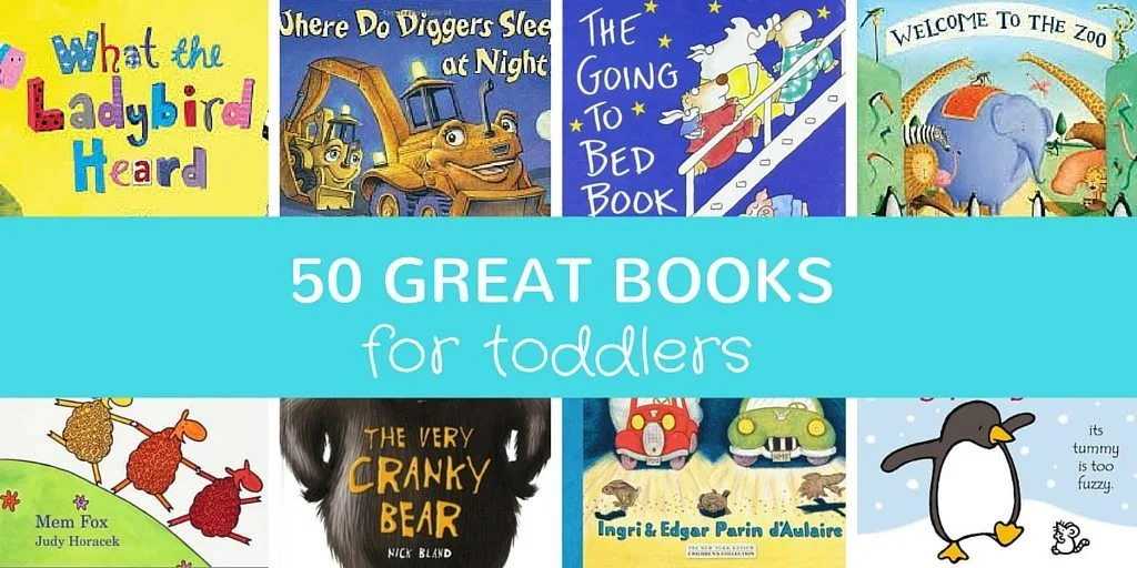 50 great books for toddlers