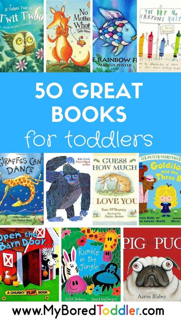 50 Great Books for Toddlers - My Bored Toddler