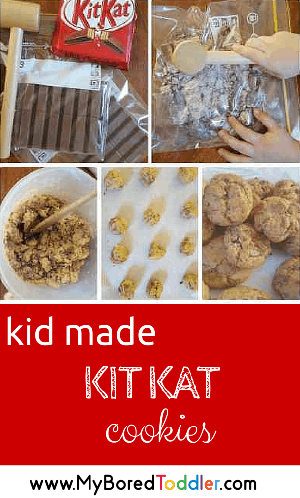 Kit Kat Cookie Recipe pinterest