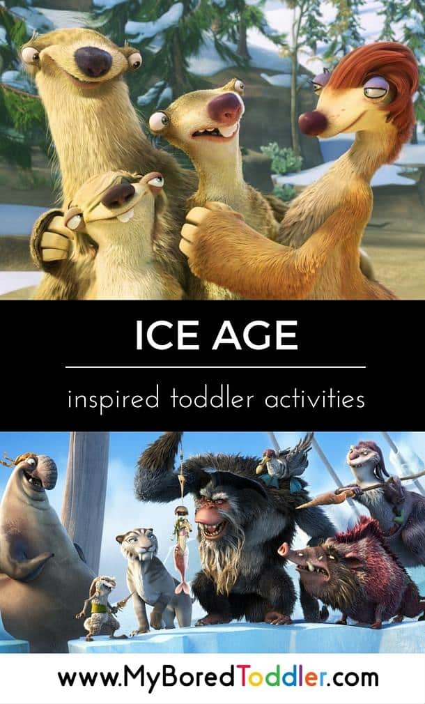 ice age inspired toddler activities pinterest