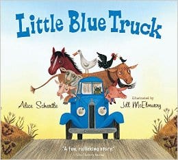 little blue truck