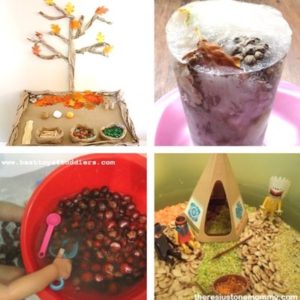 autumn and fall sensory play for toddlers image 6
