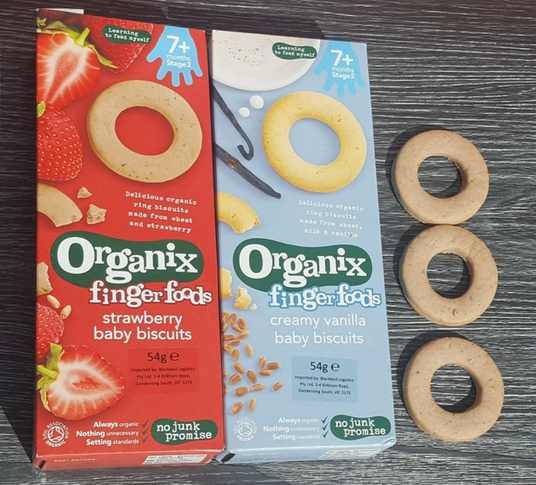 organix biscuits when to start solid foods 