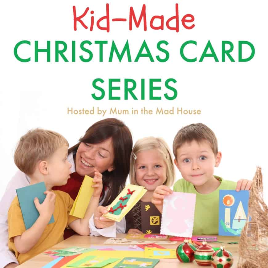 Toddler Made Christmas Tree Card - My Bored Toddler