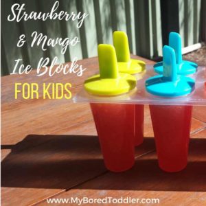 strawberry & mango ice blocks for kids square image