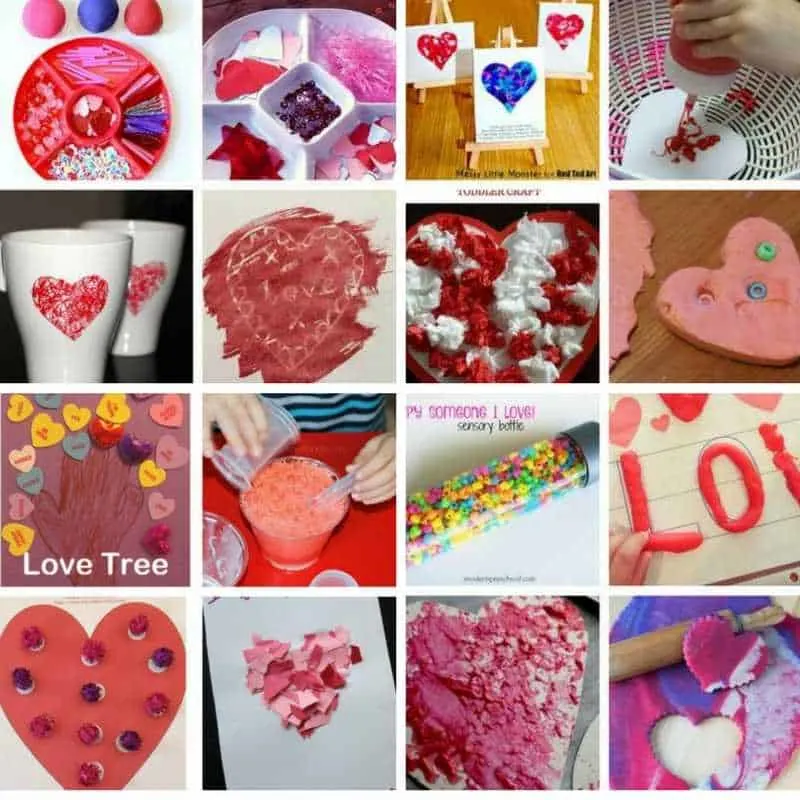 30 + Valentine's  Day Activities for Toddlers 