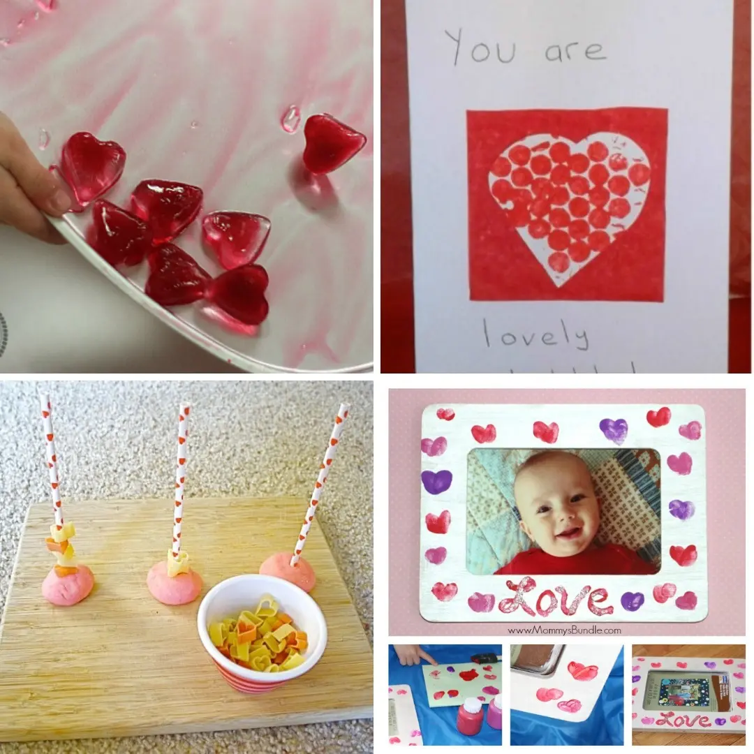 Valentine's Day crafts for toddlers valentine's day activities for 1 year olds 2 year olds 3 year olds
