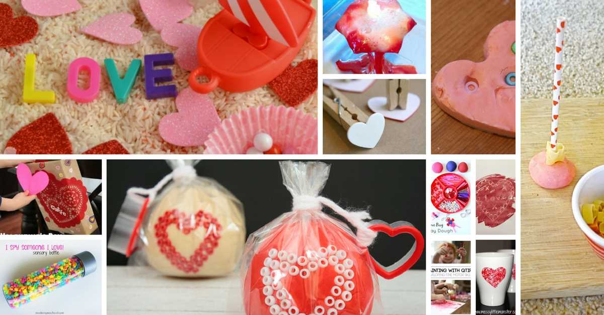 toddler valentine's Day crafts ideas and activities feature