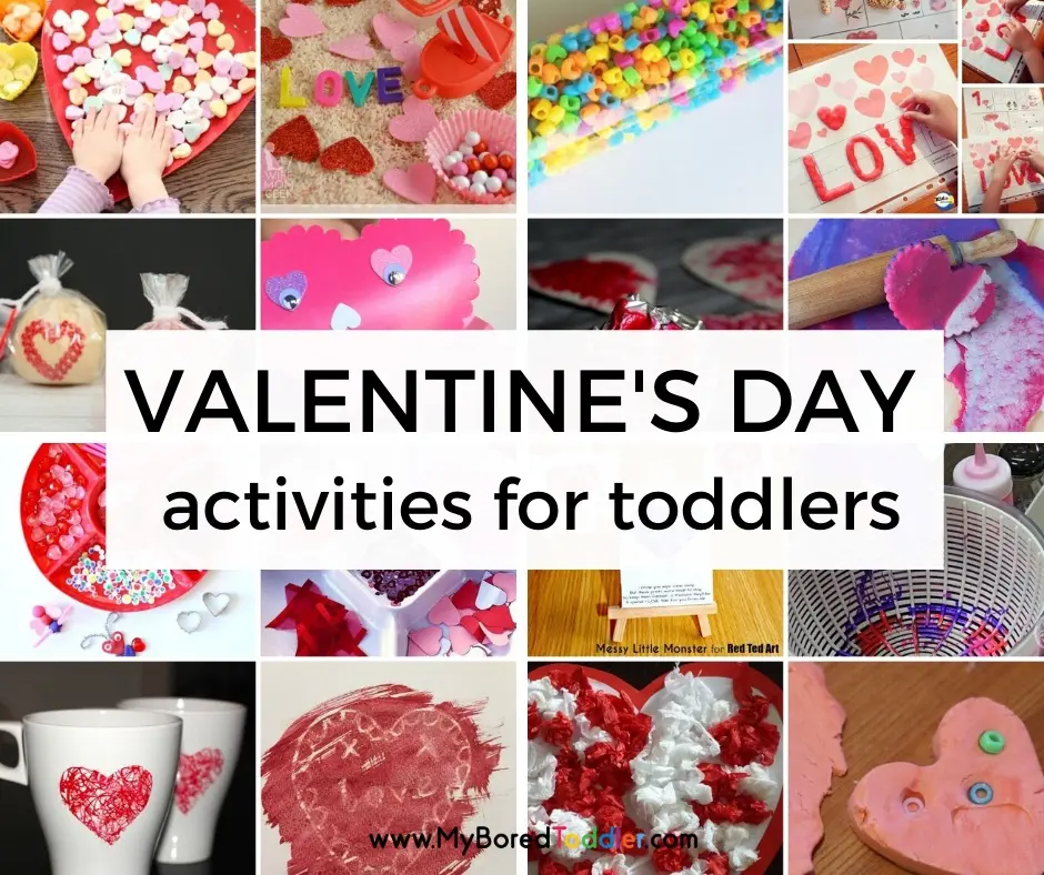 Valentine's Day - I Love You to Pieces (free template) - My Bored Toddler