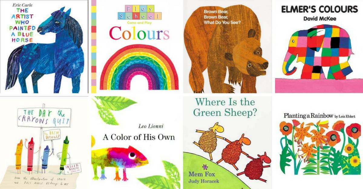 Books About Colors For Toddlers Amazon Com My Favorite Book Of Colors