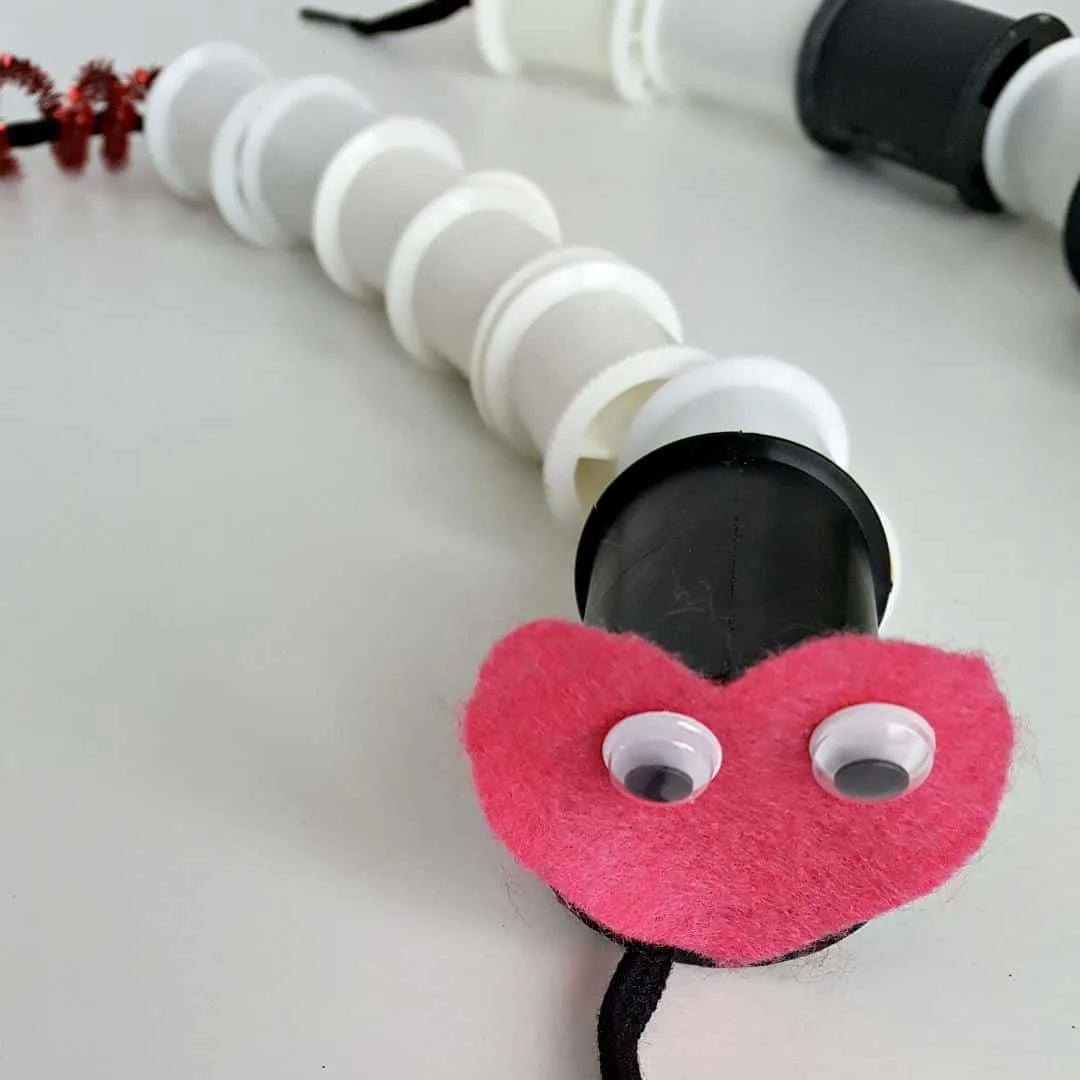 lacing wiggly worm fine motor activity 