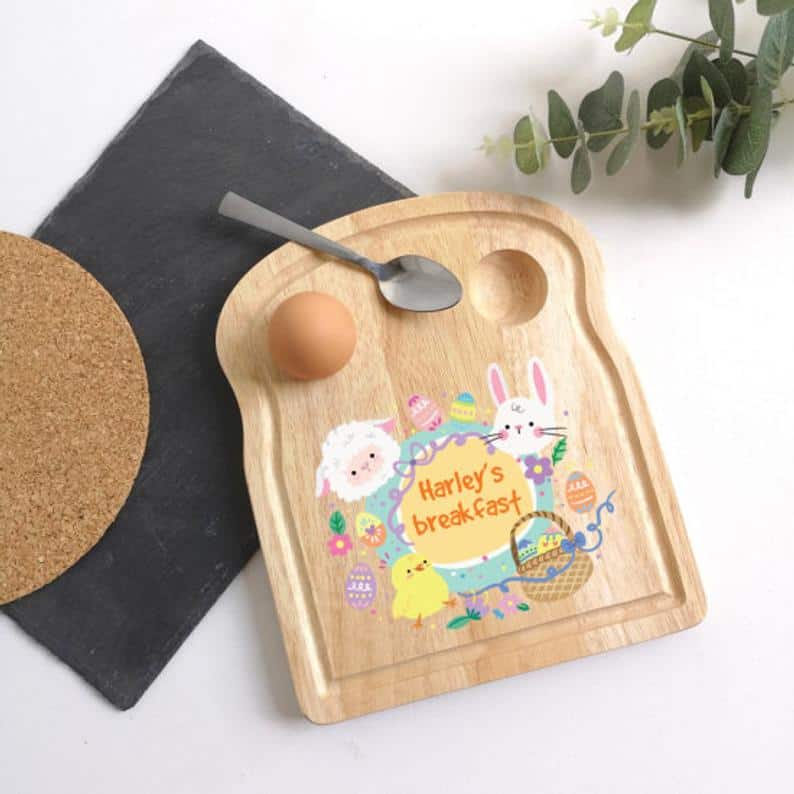 Dippy Egg Board - non chocolate Easter Gifts for Toddlers 