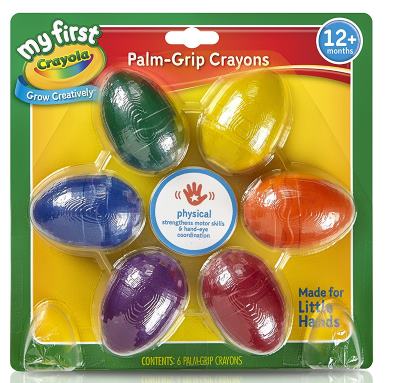 crayola palm grip crayons