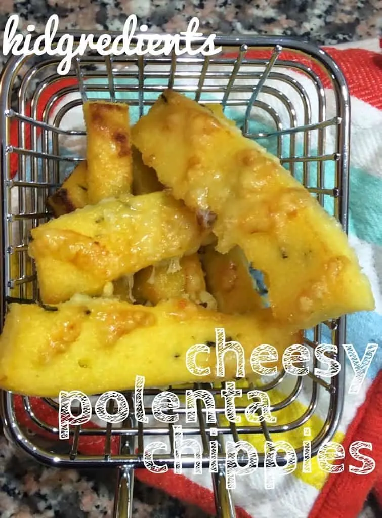 baked polenta chippies