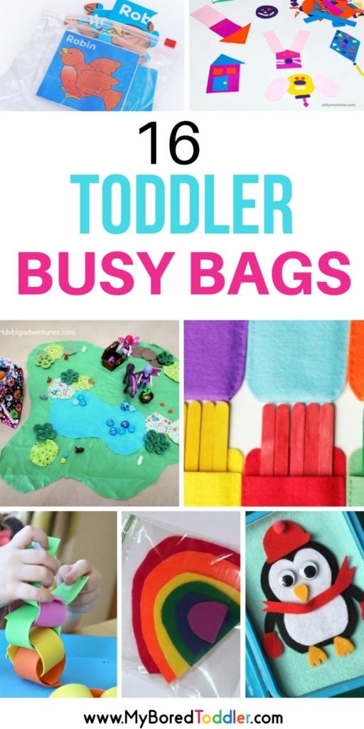 Toddler Busy Bags - My Bored Toddler