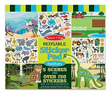 Melissa and doug reusable sticker scenes mess free craft for toddlers
