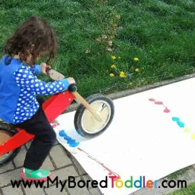 giant process art for toddlers supplies