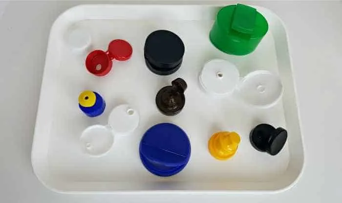 flip-top lids materials