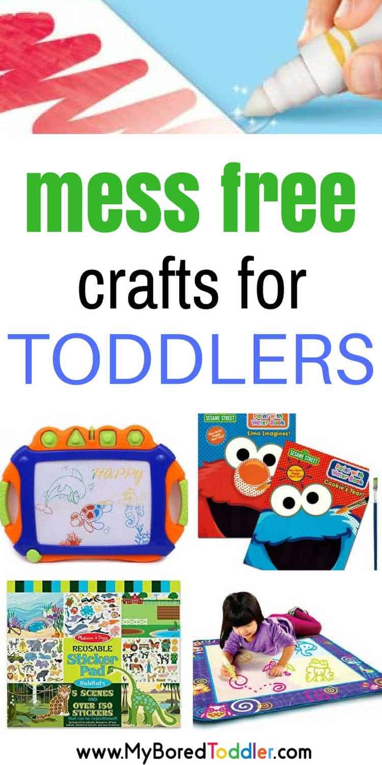 17 Amazing Mess-Free Crafts for Toddlers