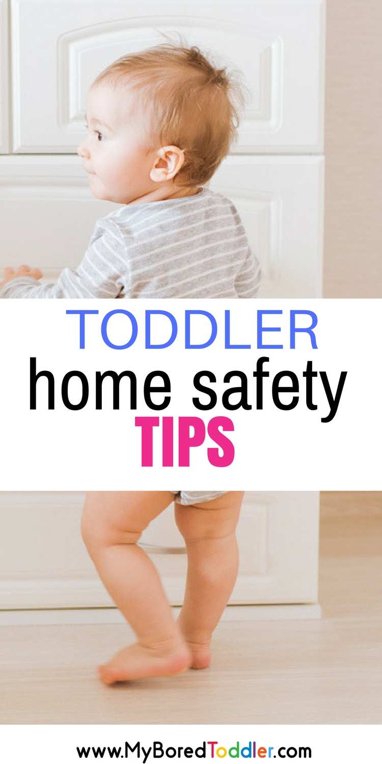 Baby and Toddler home safety tips. Tips to babyproof your house or apartment