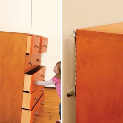 secure drawers and furniture baby and toddler safety tips