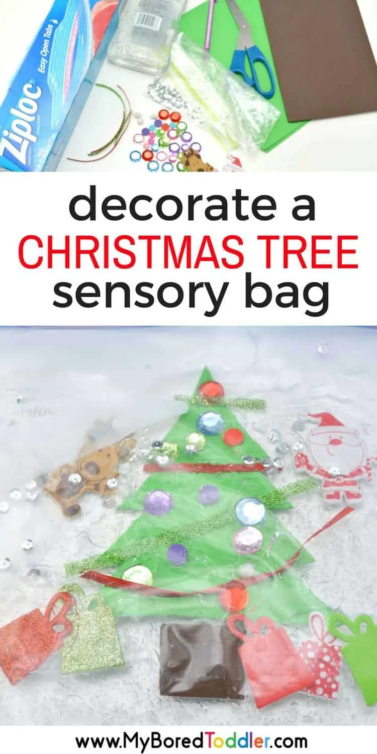 Decorate A Christmas Tree Sensory Bag – Mama Instincts®