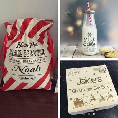 Personalized Milk Bottles - Great Christmas Gift