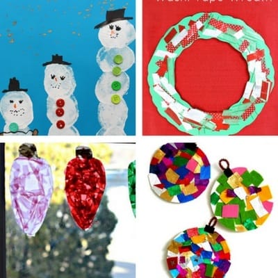 Easy Christmas Crafts for Toddlers - My Bored Toddler