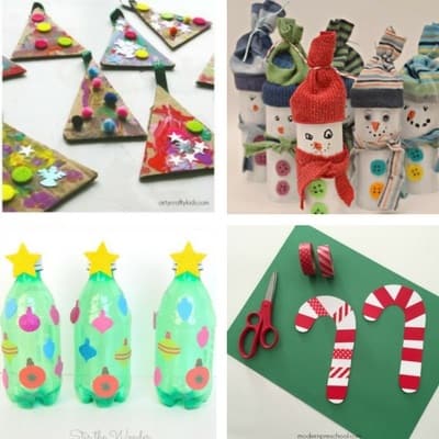 Easy Christmas Crafts for Toddlers - My Bored Toddler