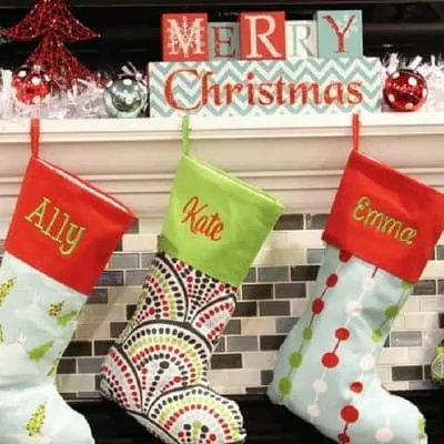 personalized Christmas stockings