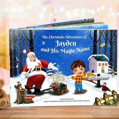 personalized Christmas story