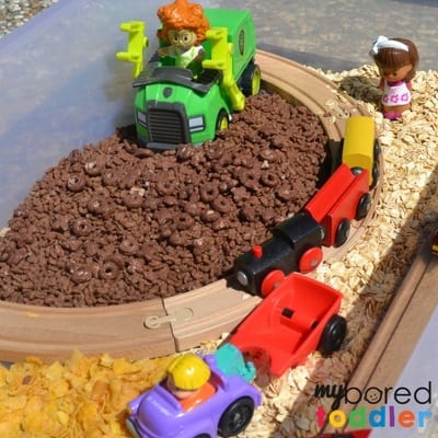 Transport Theme Sand Sensory Play - Picklebums