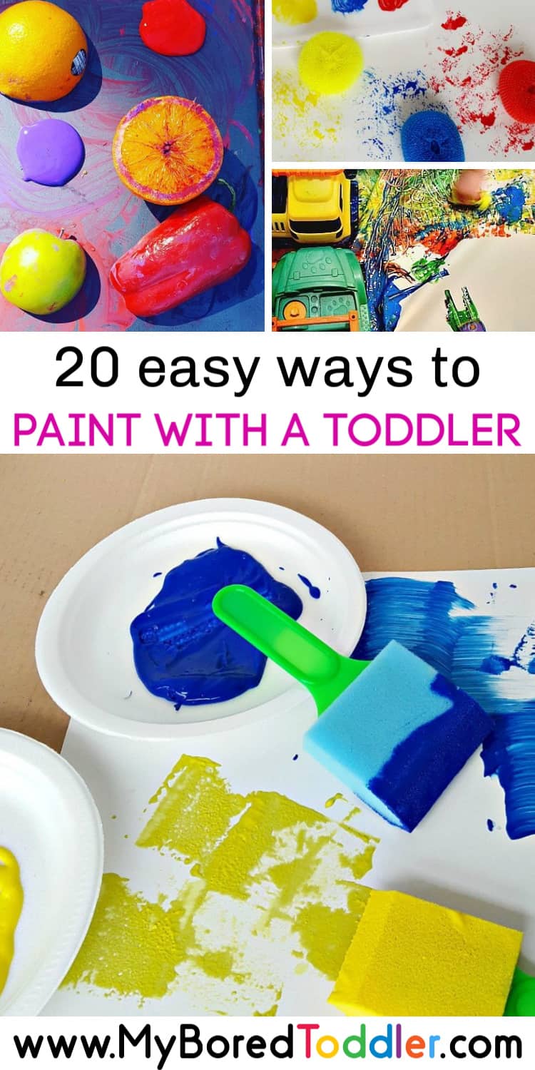 Toddler Painting Resources - My Bored Toddler