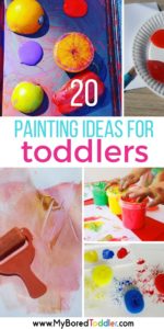 20 Easy Toddler Painting Ideas - My Bored Toddler