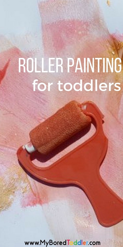 roller painting for toddlers pinterest