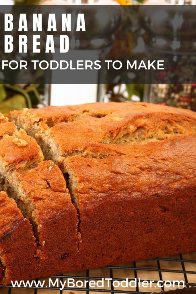 Easy Banana Bread Recipe for Toddlers My Bored Toddler