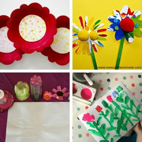 Spring Crafts for 2 and 3 year olds image 1