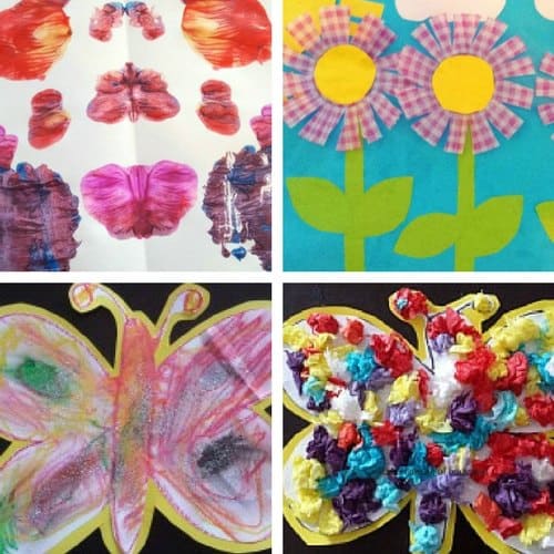 Spring Crafts for 2 and 3 year olds My Bored Toddler