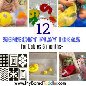 Sensory Play Ideas for Toddlers - My Bored Toddler