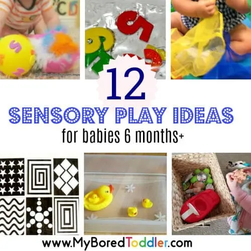 easy sensory play ideas for babies