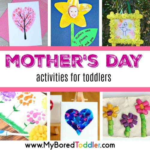 mother's day activities for toddlers to make