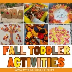 Fall toddler activities for 1 year olds 2 year olds 3 year olds - My ...