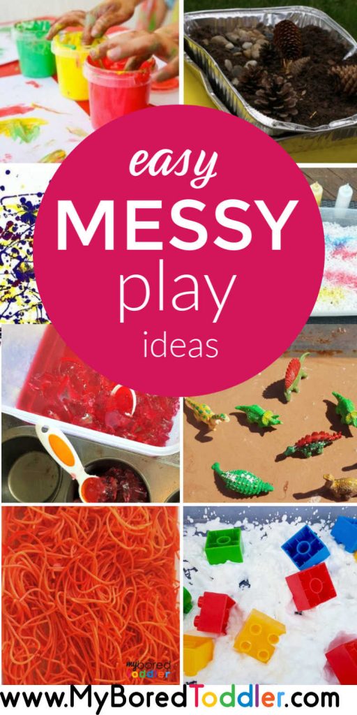 Messy Play Activities For Toddlers My Bored Toddler