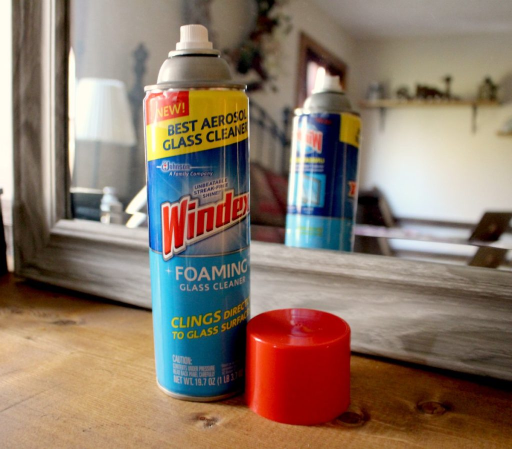 Windex foaming glass cleaner 2