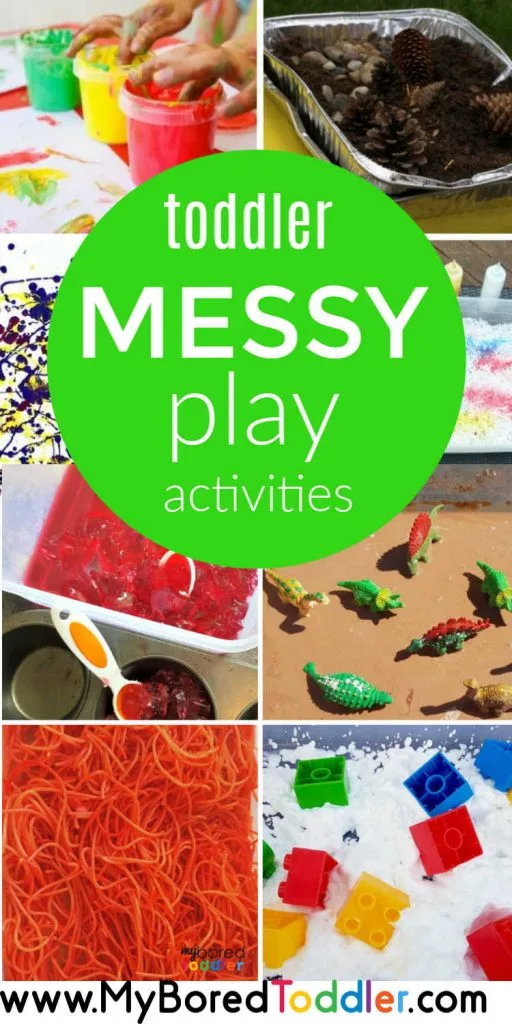 toddler messy play activities